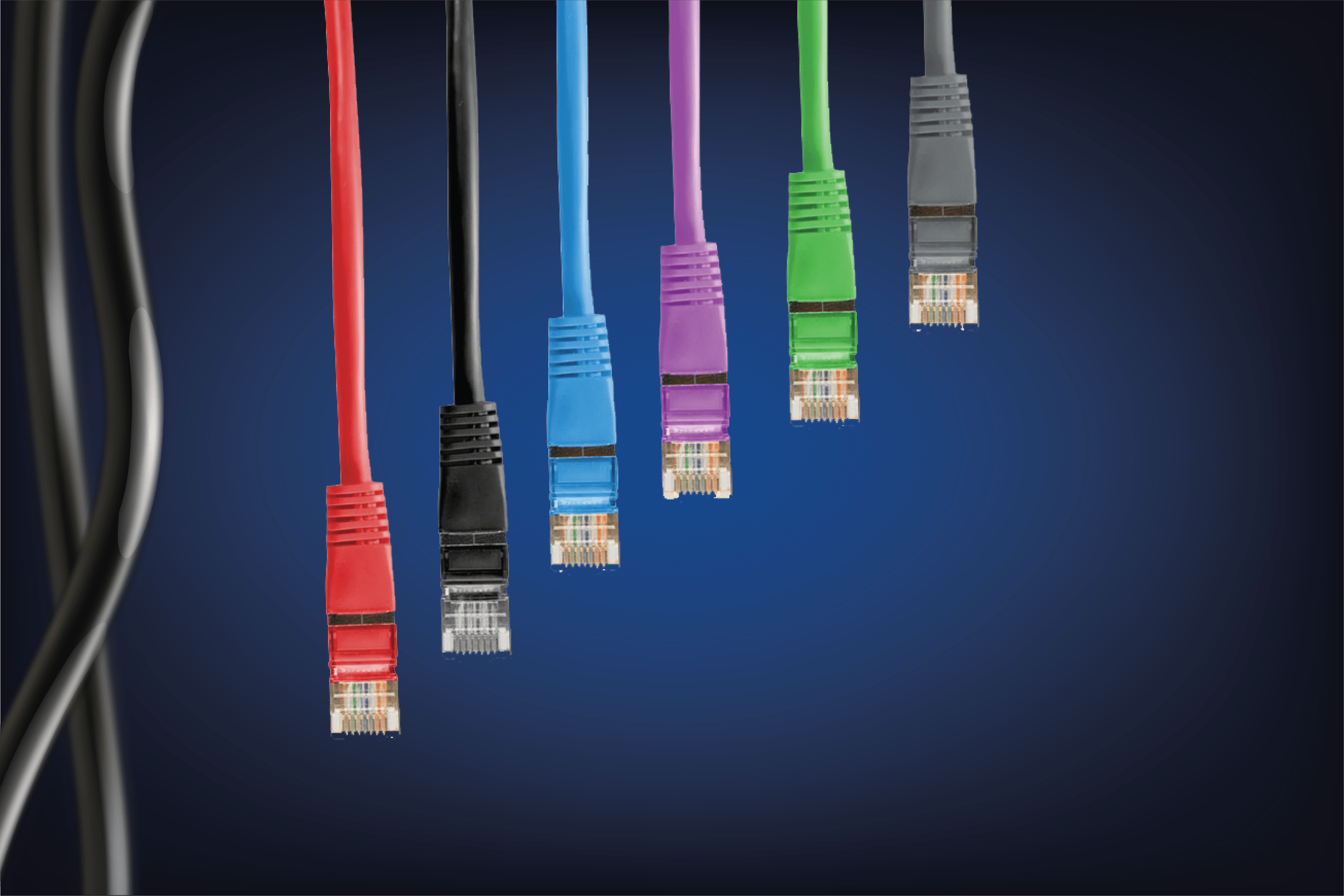 What is the type of network cables?